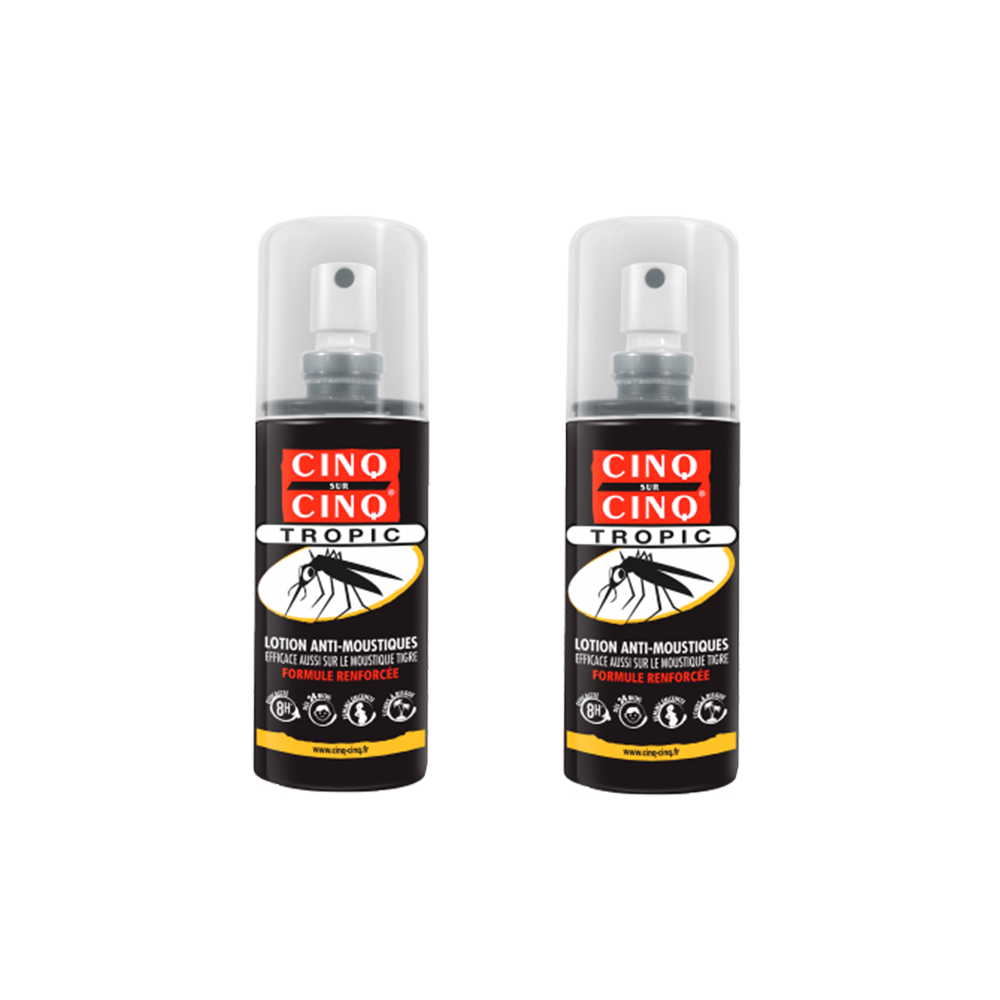 Cinq Sur Cinq Spray antizanzare tropic 2x75ml