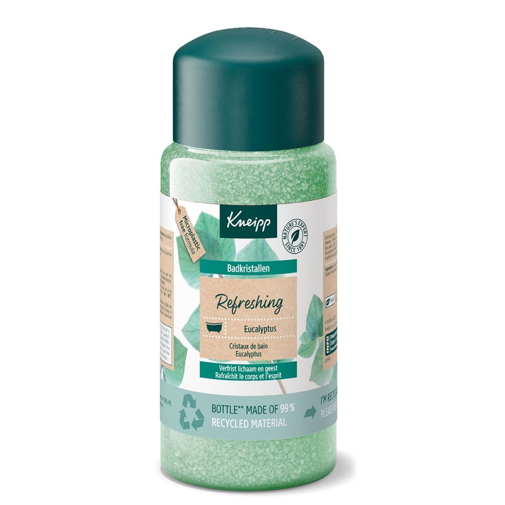 Kneipp Refreshing Cristalli di sale da bagno all'Eucalipto 600g
