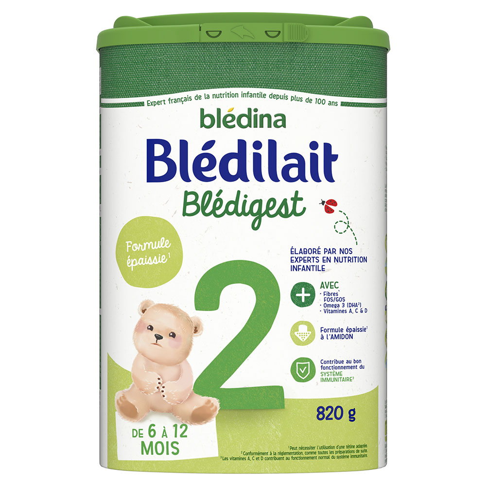 Blédina Blédilait Blédigest 2a età da 6 a 6 mesi 820g