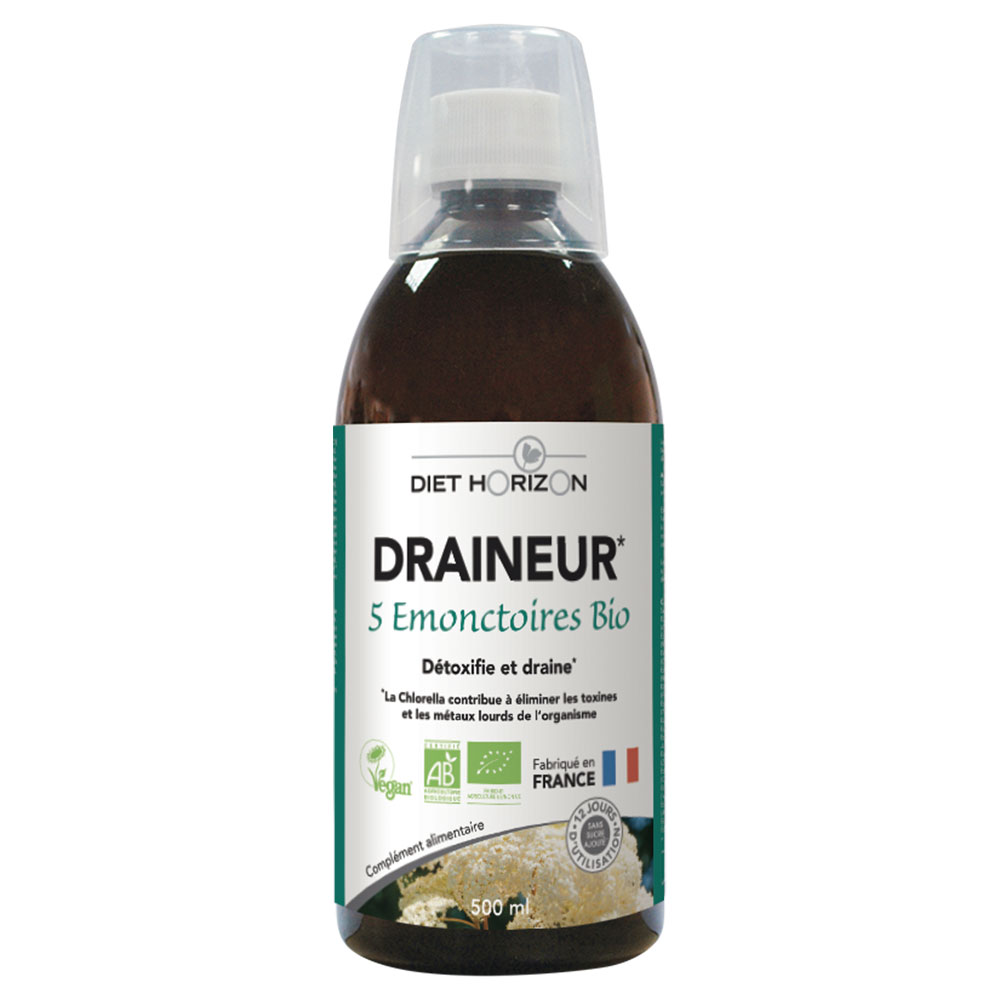 Diet Horizon Drenanti organici 5 emuntore 500ml
