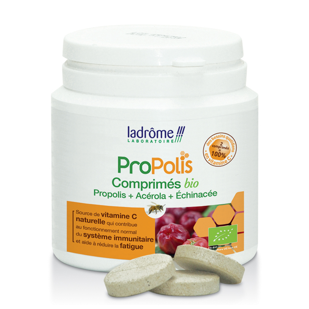 Ladrôme Propolis Acerola ed Echinacea biologiche 40 compresse