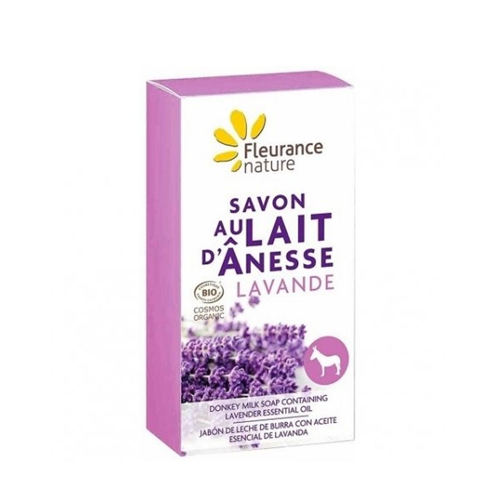 Fleurance Nature Sapone al Latte d'Asina alla Lavanda 100g