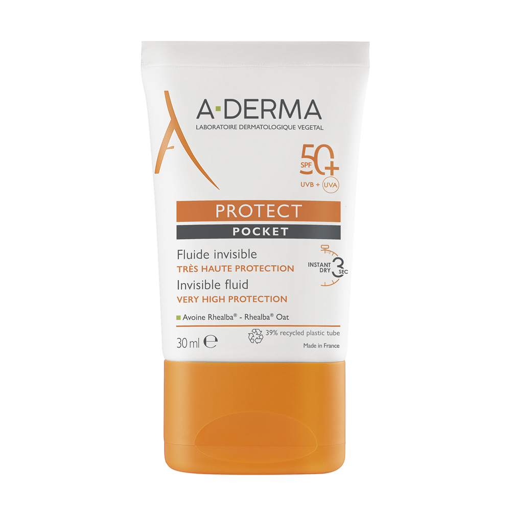 A-Derma Invisible SPF50+ Pocket Fluido