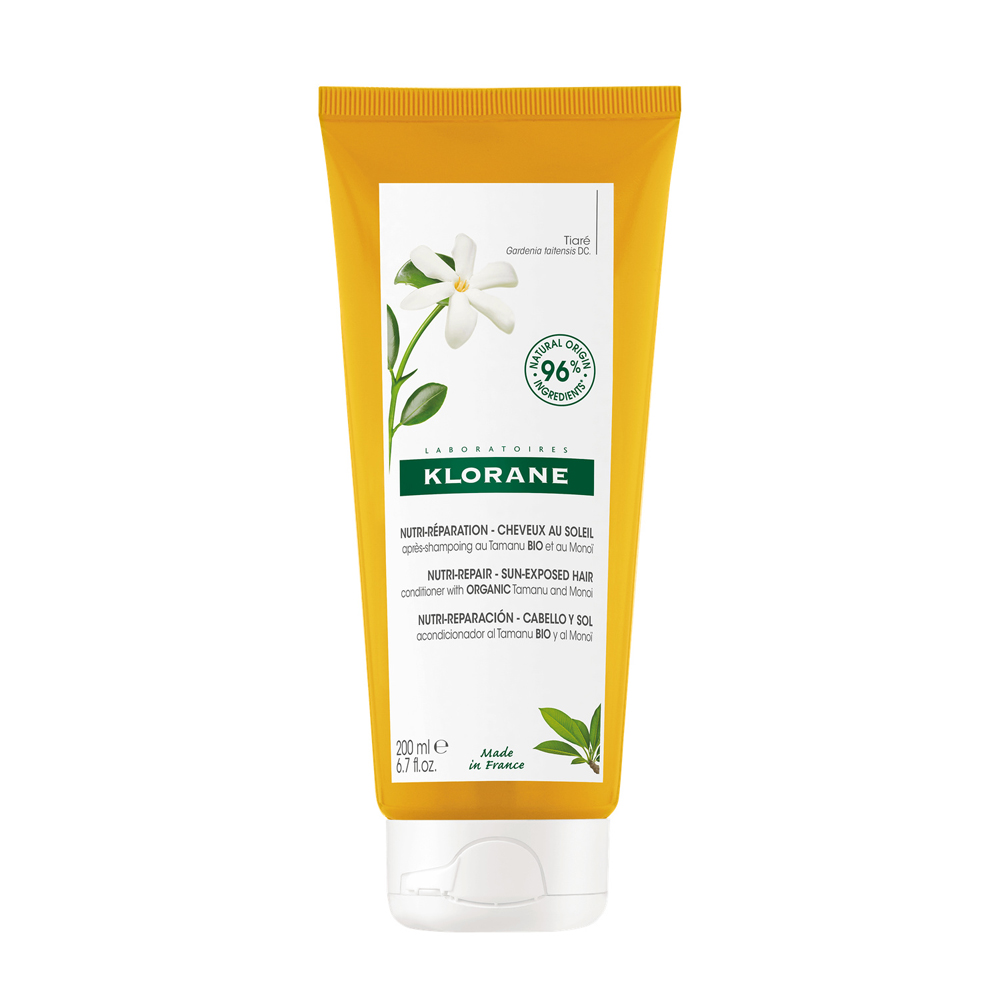 Klorane Balsamo biologico al tamanu e monoï per capelli esposti