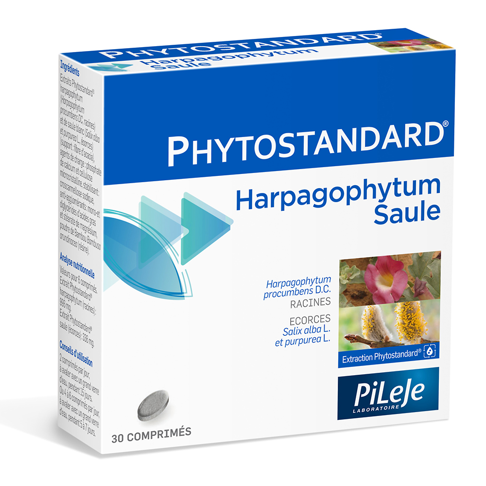 Pileje Phytostandard Arpagofito e salice bianco 30 compresse