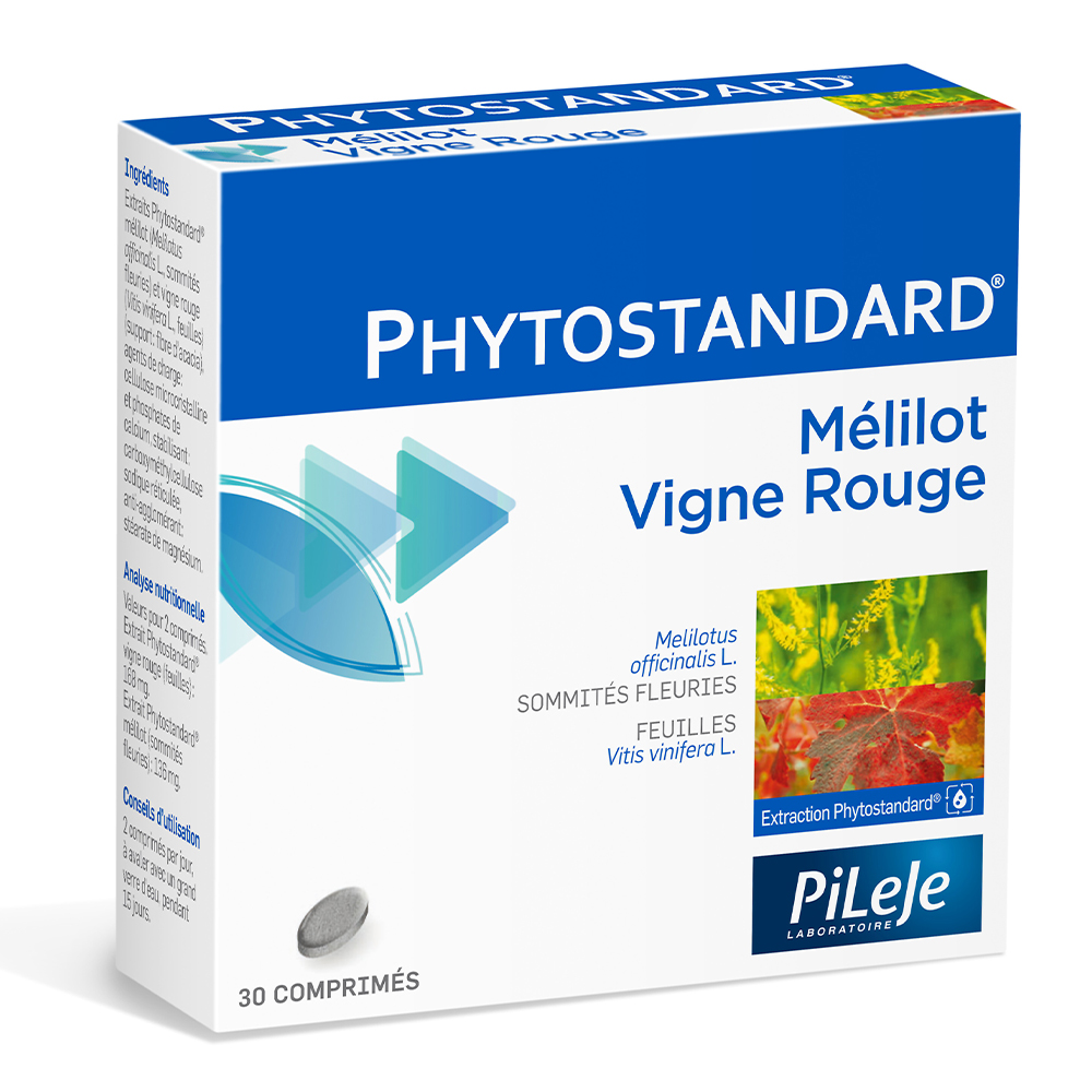 Pileje Phytostandard Meliloto e vite rossa 30 compresse