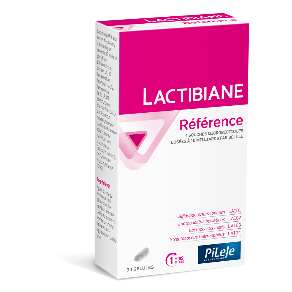 Pileje Lactibiane Riferimento per la flora intestinale 30 capsule