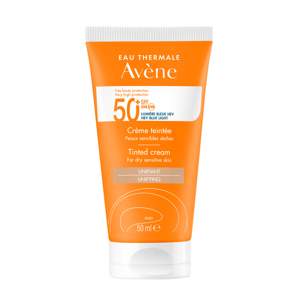 Avène Solari Crema colorata SPF50+ per pelli sensibili secche 50 ml