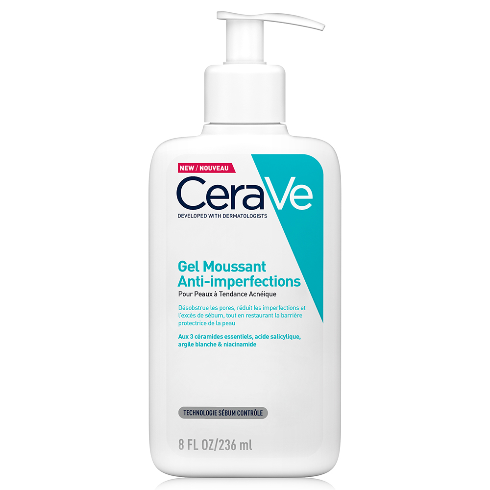 Cerave Face Gel detergente anti-imperfezioni per pelli con imperfezioni e tendenza acneica 236 ml
