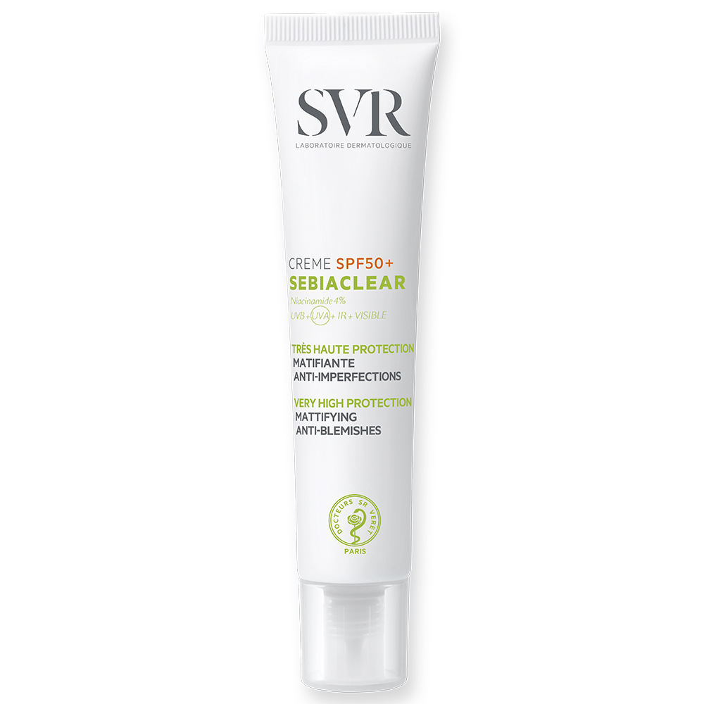 Svr Sebiaclear Crema Spf50 Alta Protezione Solare Opacizzante 40ml