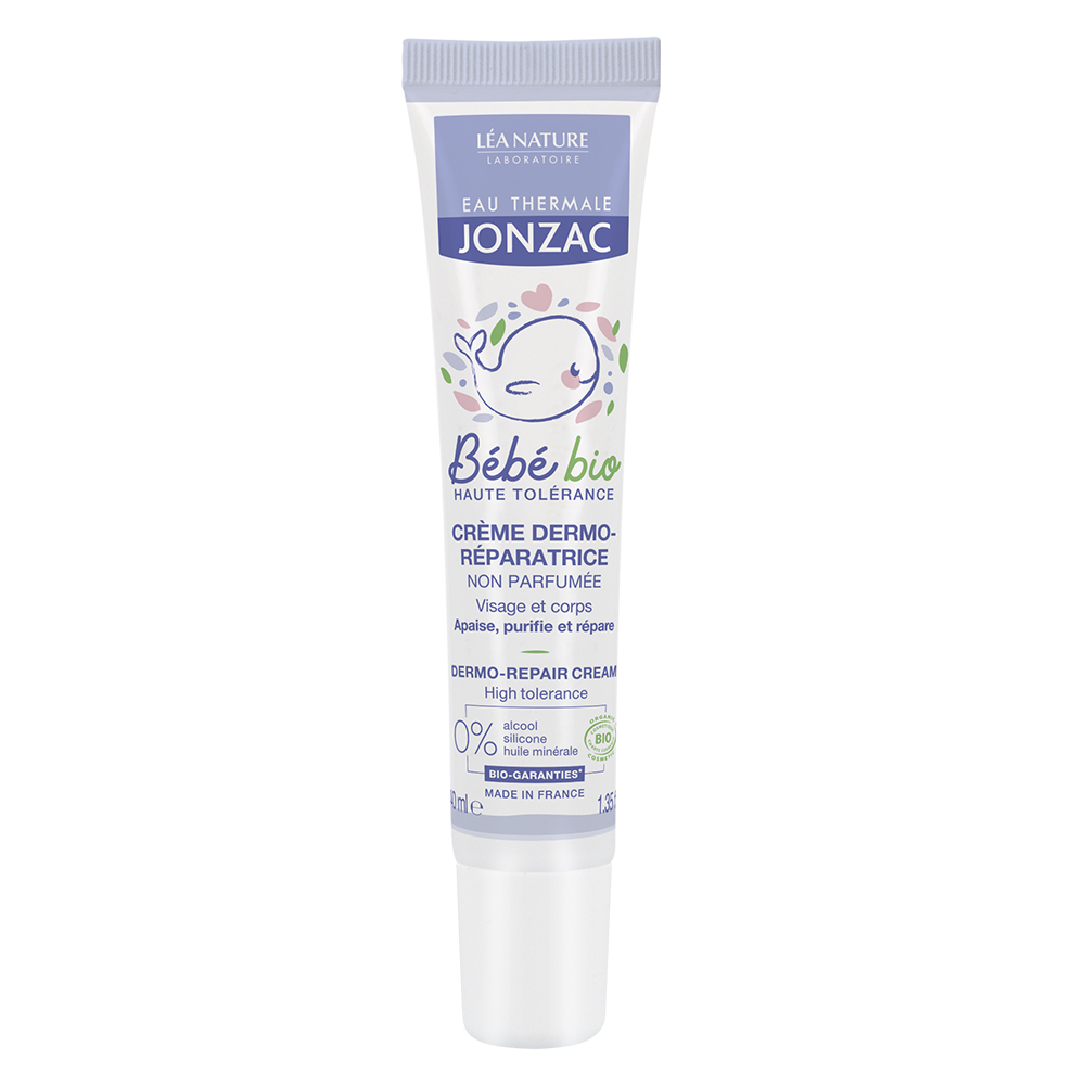 Eau thermale Jonzac Bebè Crema dermo-riparatrice bio viso e corpo per bebè 40 ml