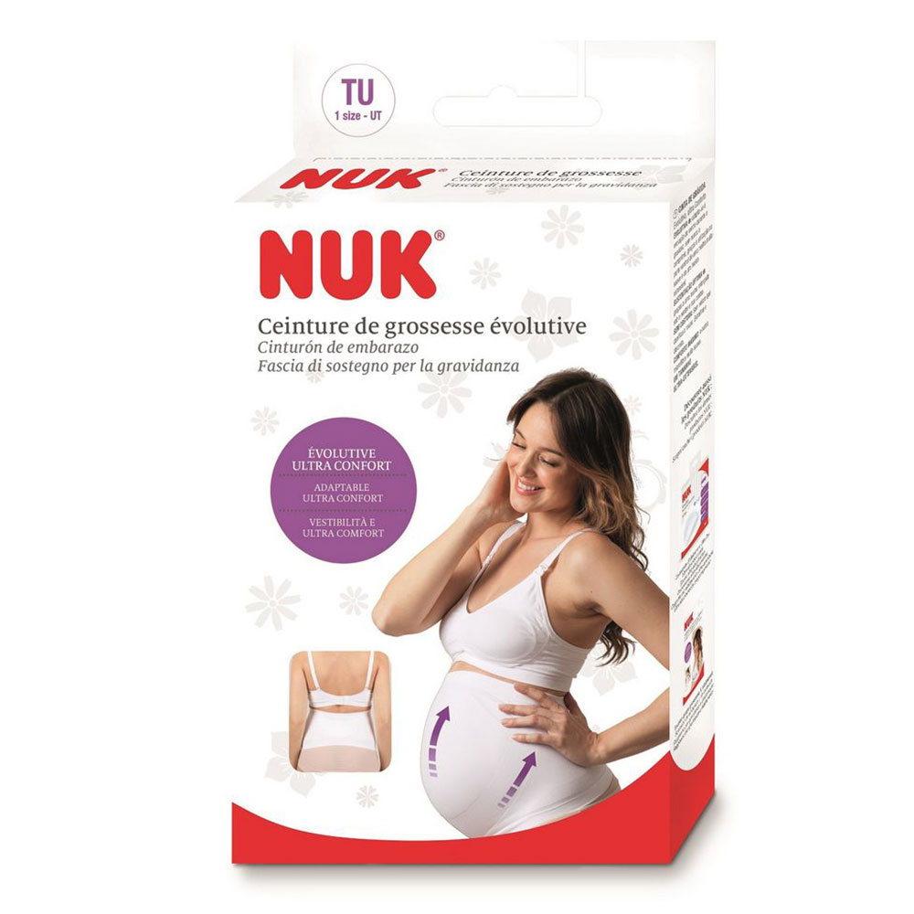 Nuk Cintura di sostegno per la gravidanza Taglia unica Le Blanc