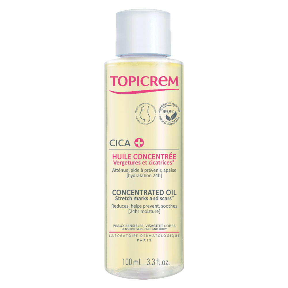 Topicrem Cica Pelle Irritata Olio concentrato smagliature e cicatrici 100ml