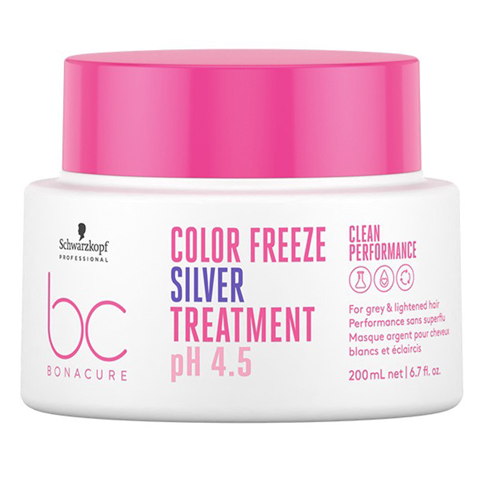 Schwarzkopf Professional PH 4.5 Color Freeze Maschera BC Bonacure Capelli bianchi e schiariti 200 ml