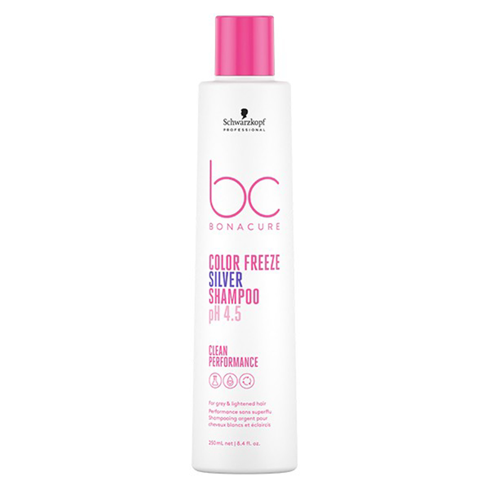 Schwarzkopf Professional PH 4.5 Color Freeze Shampoo BC Bonacure Capelli bianchi e schiariti 250 ml