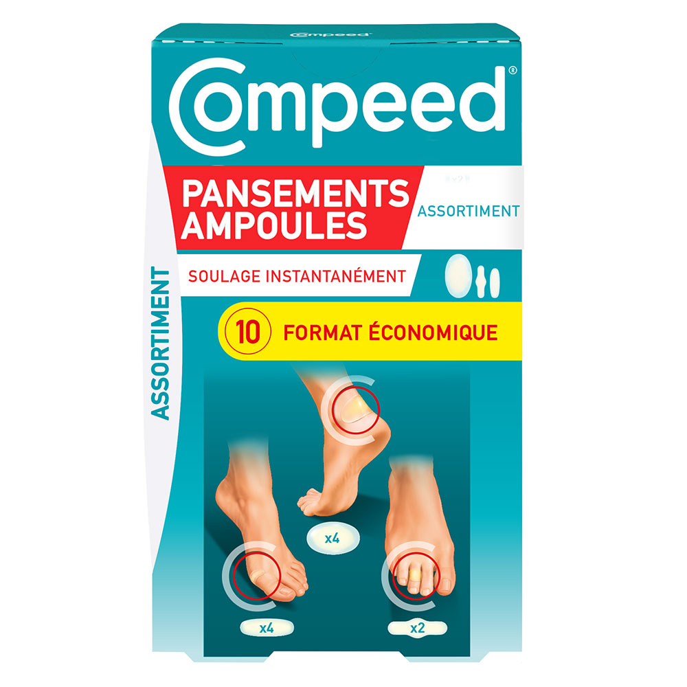 Compeed Set di medicazioni per vesciche x10