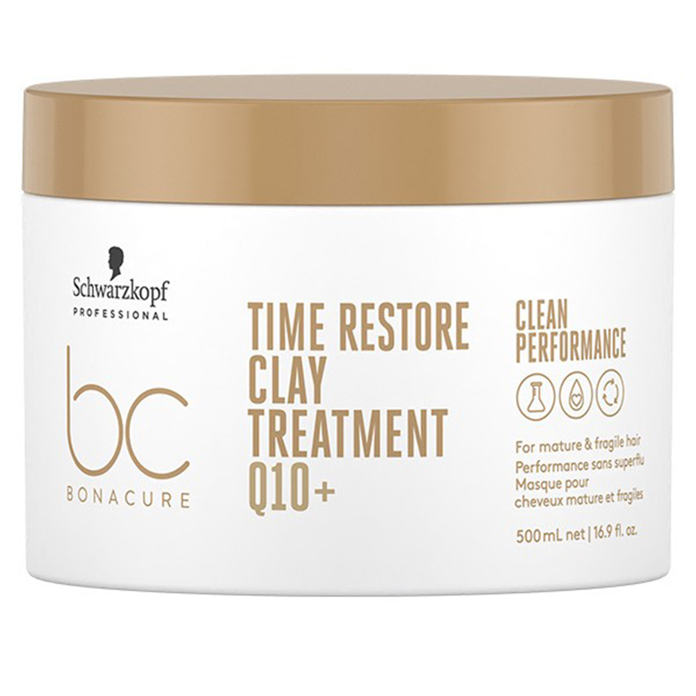 Schwarzkopf Professional Time Restore Maschera all'argilla BC Bonacure Capelli Maturi 500 ml