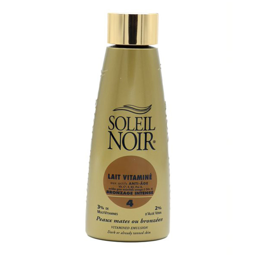 Soleil Noir N°7 Lait Vitamine Bronzage Intense Spf4 150 ml