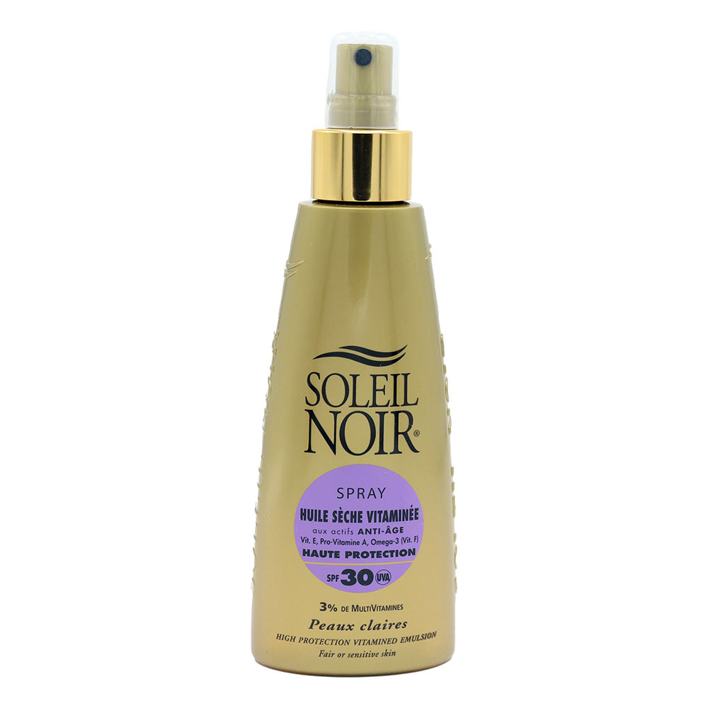 Soleil Noir N°63 Olio secco vitaminico Spf30 Spray Pelle chiara 150ml