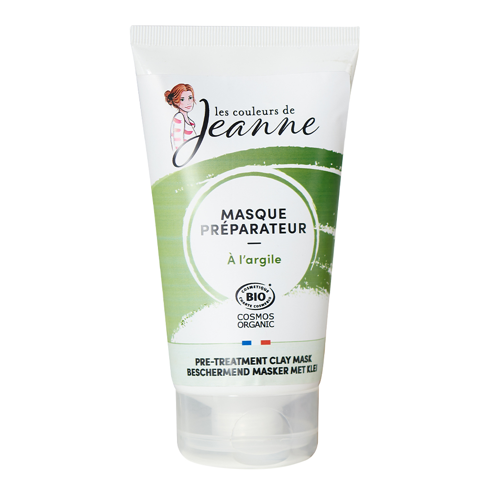 Les couleurs de Jeanne Maschera preparatoria all'argilla Fissativo per la colorazione dei capelli a base vegetale 150 g