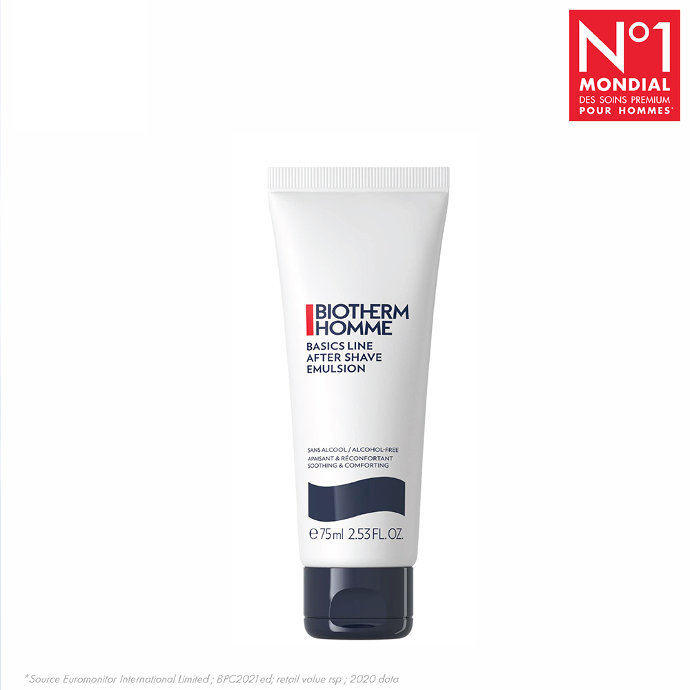 Biotherm Homme Balsamo lenitivo Dopobarba Senza Alcool Pelle secca Peaux Seches 75ml