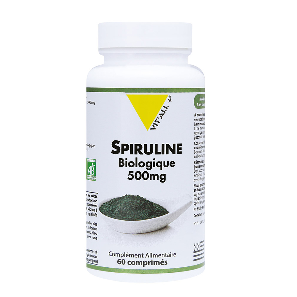 Vit'All+ Spirulina bio 500 mg 60 capsule
