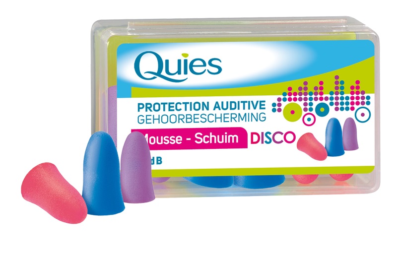 Quies Disco Foam Protezione dell'udito 3 paia