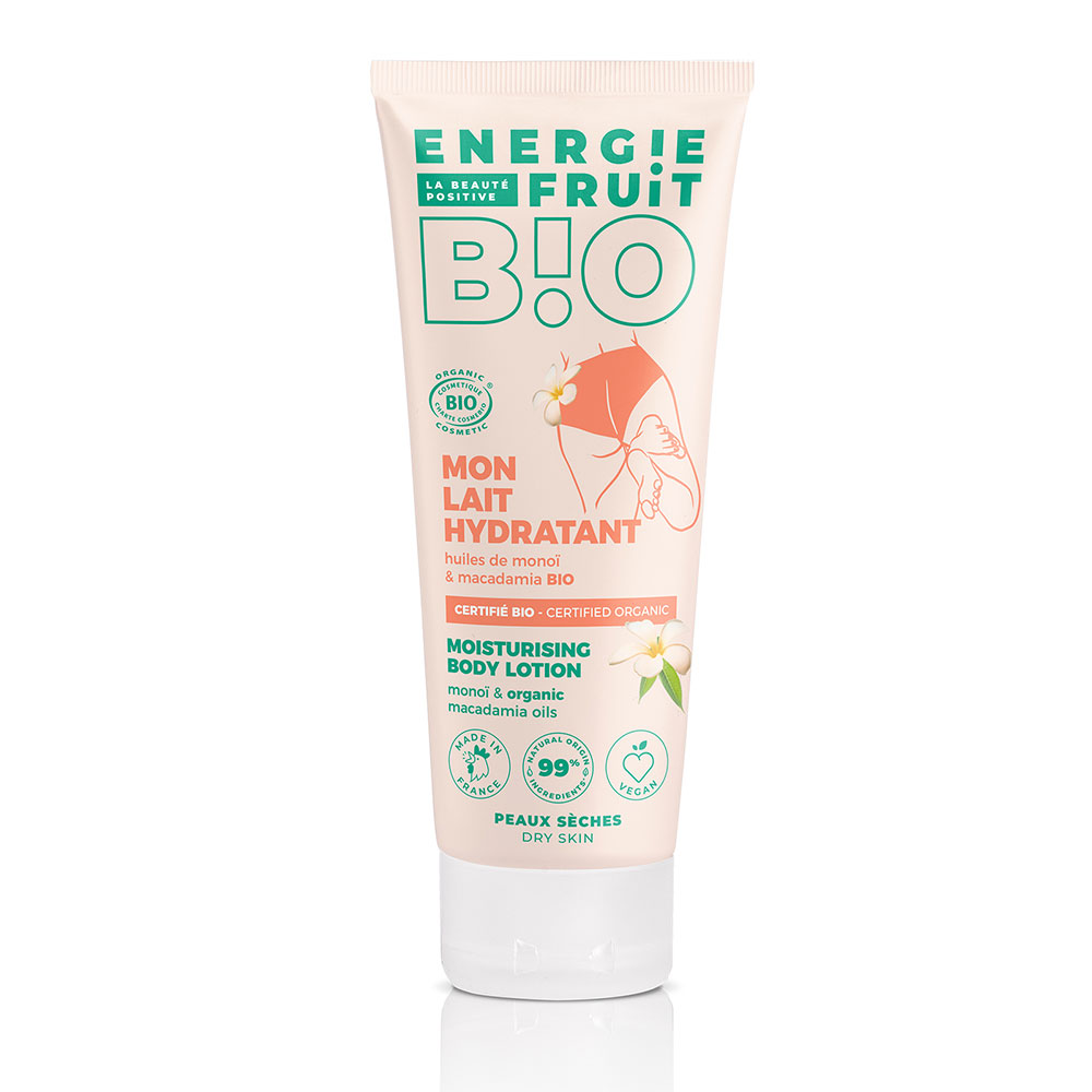 Energie Fruit Latte corpo bio oli di Monoi e Macadamia 200 ml