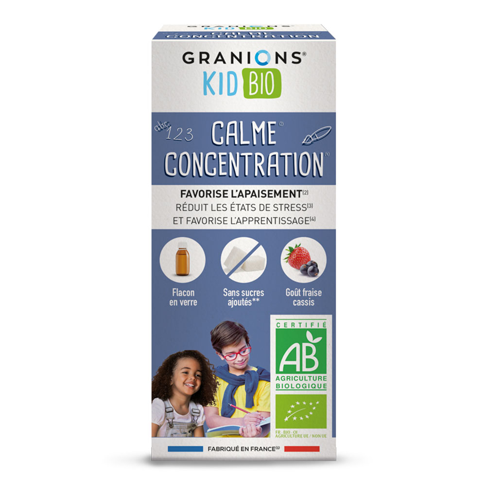 Granions Bio calma e concentrazione per bambini 125g