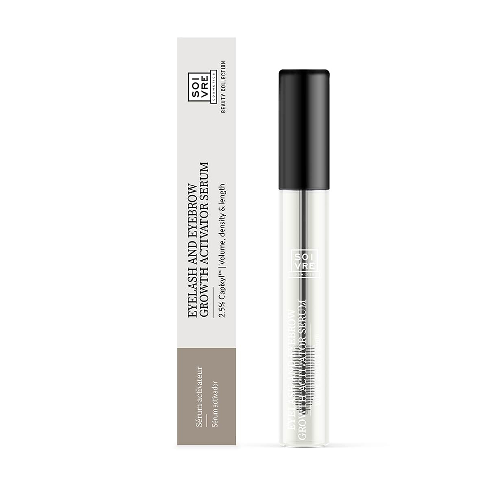 Soivre Cosmetics Siero attivatore della crescita ciglia e sopracciglia 4 ml