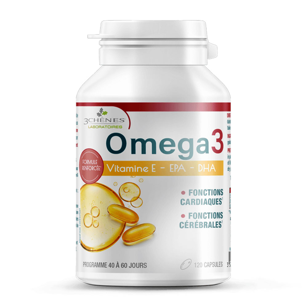 3 Chênes Omega 3 formula potenziata 120 capsule
