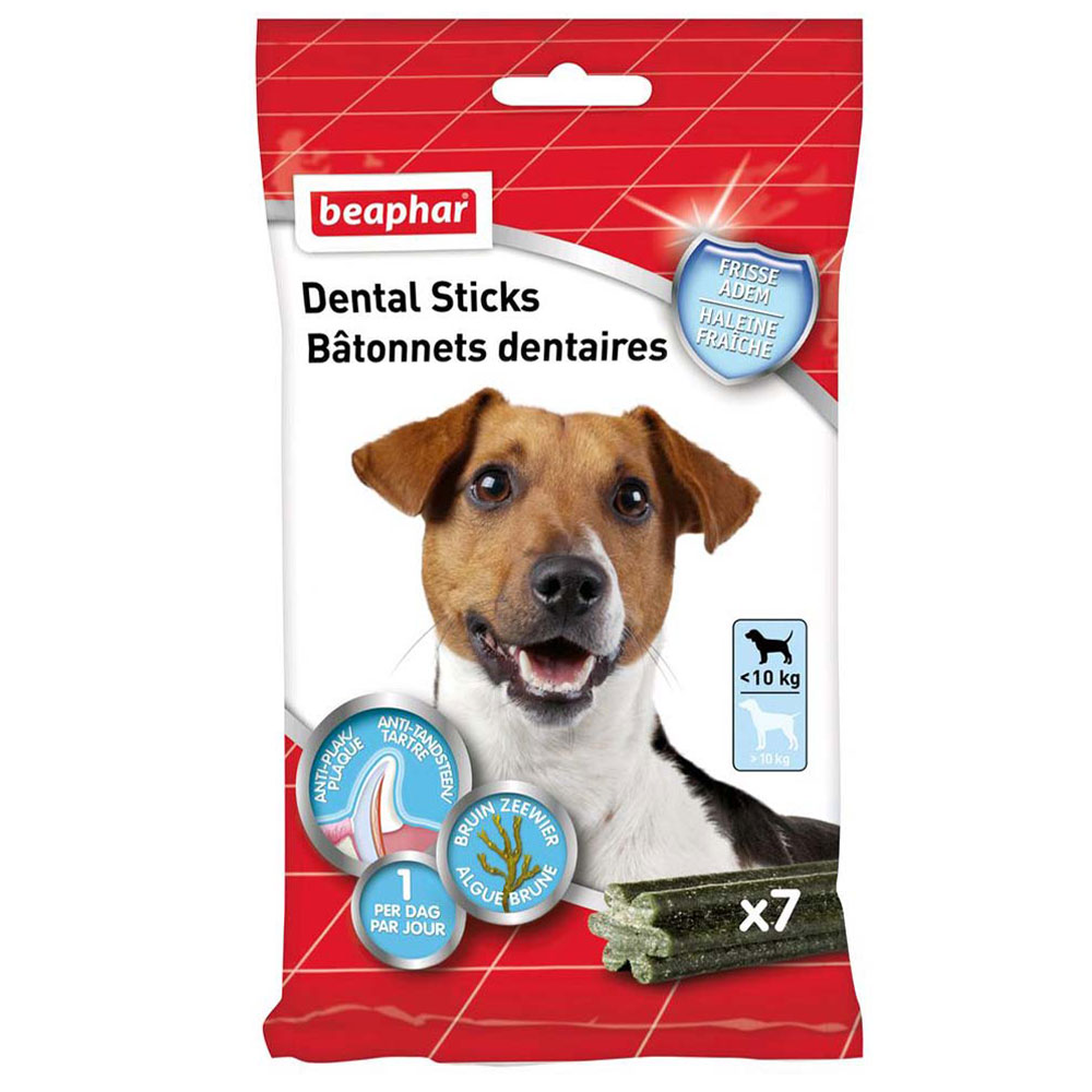 Beaphar Bastoncini dentali per Cane di piccola taglia x7