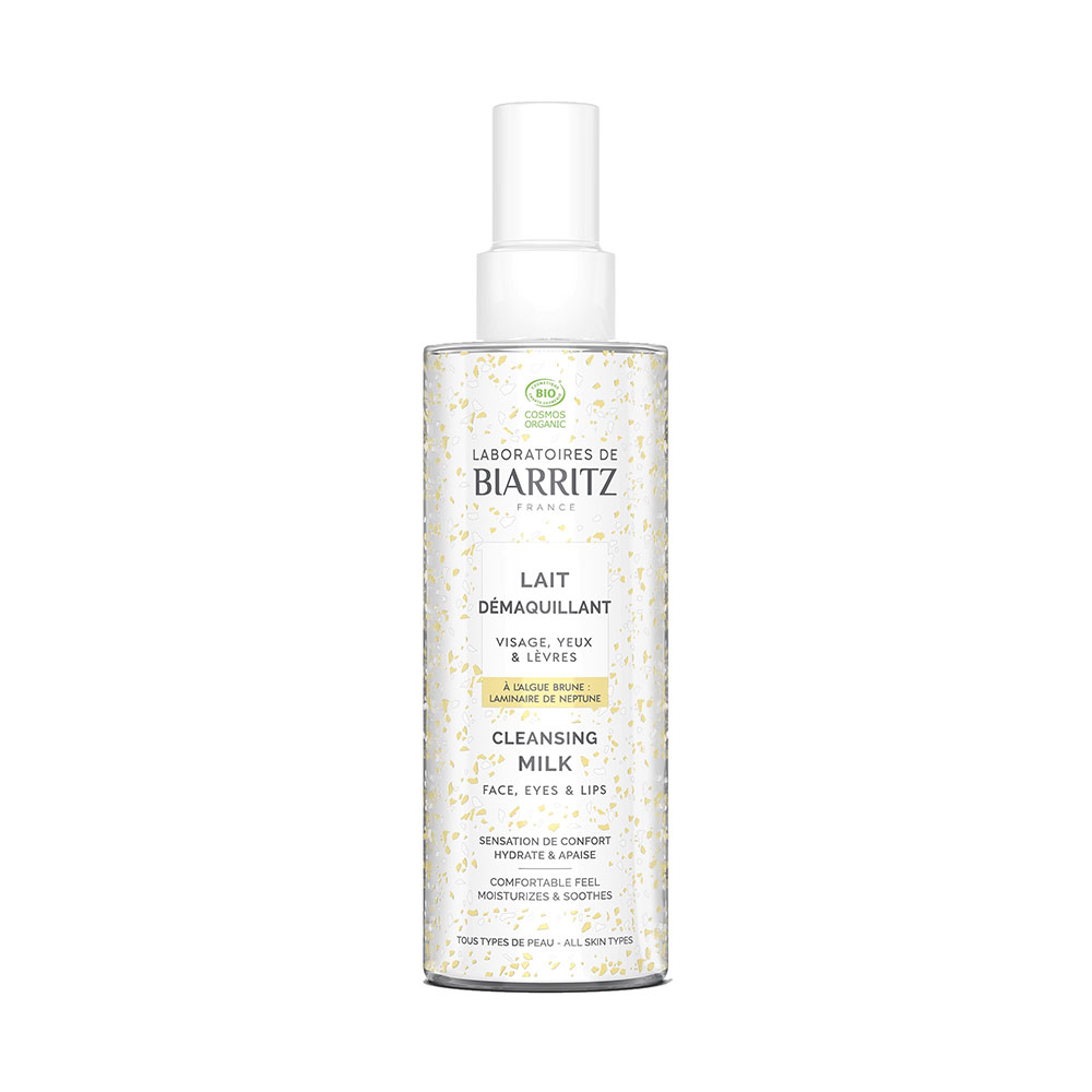 Laboratoires De Biarritz Detergenti Latte detergente biologico Viso, Occhi e Labbra
