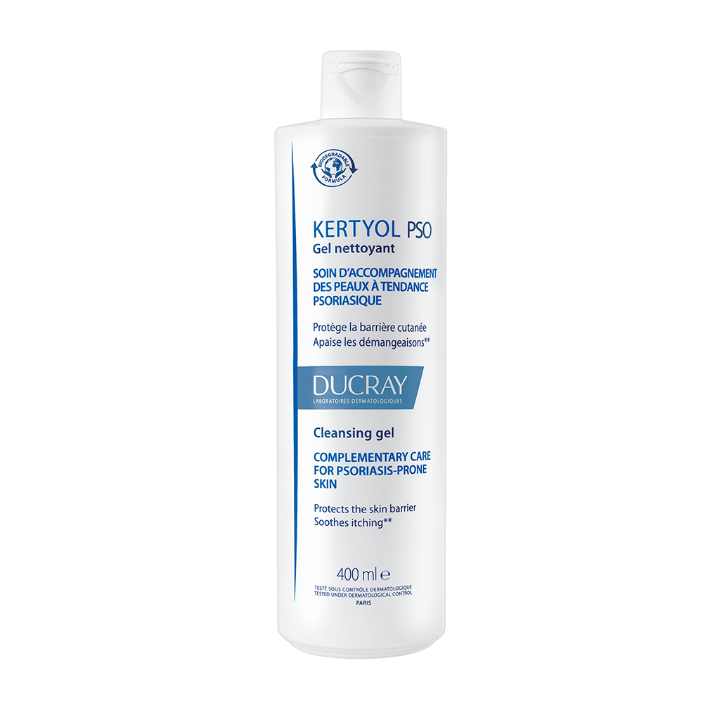 Ducray Kertyol P.S.O Gel detergente surgras Pelle a tendenza psoriasica 400ml