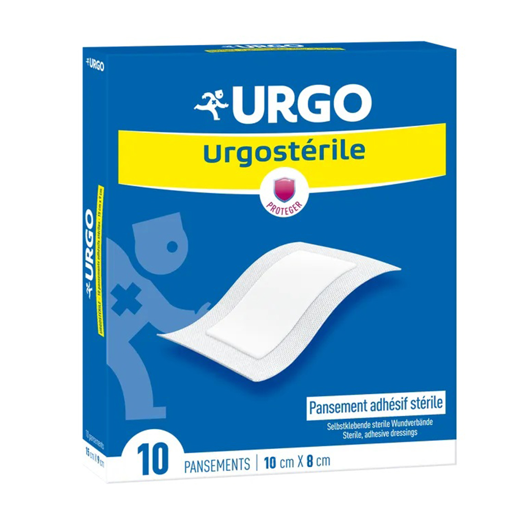 Urgo Cerotto adesivo sterile 10 x 8 cm x10