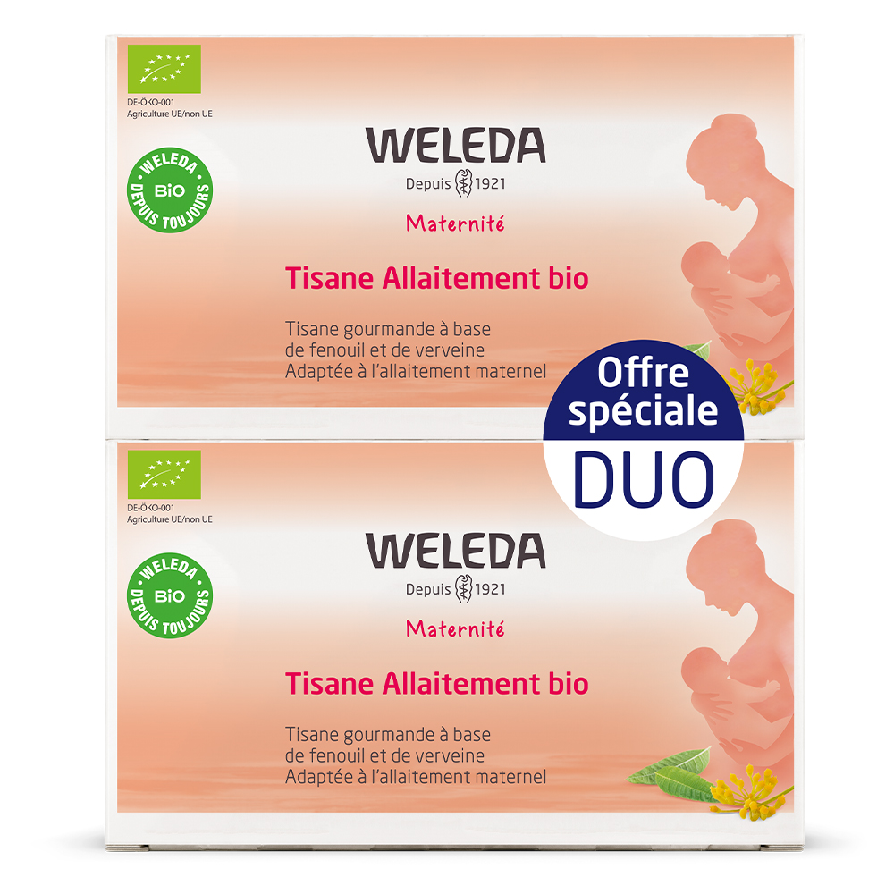 Weleda Duo Tisana biologica alla Verbena per l'Allattamento 2x20 bustine