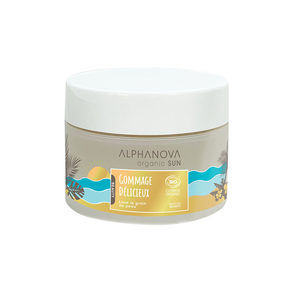 Alphanova Sun Scrub delizioso biologico 200g