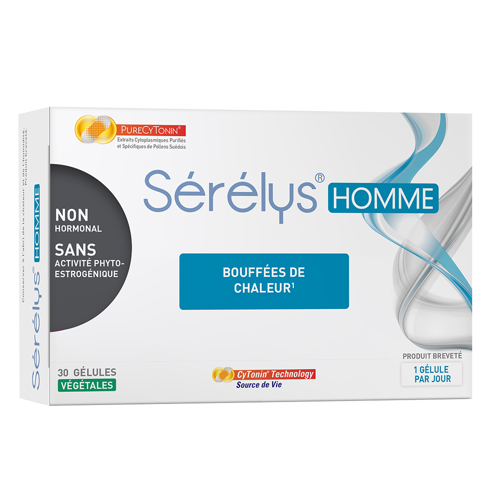 Serelys Pharma Uomo Soffi di calore 30 compresse