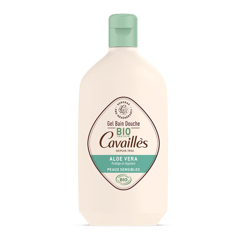 Cavaillès Gel Detergente Bagno-Doccia all'Aloe vera Bio Pelle sensibile 400ml