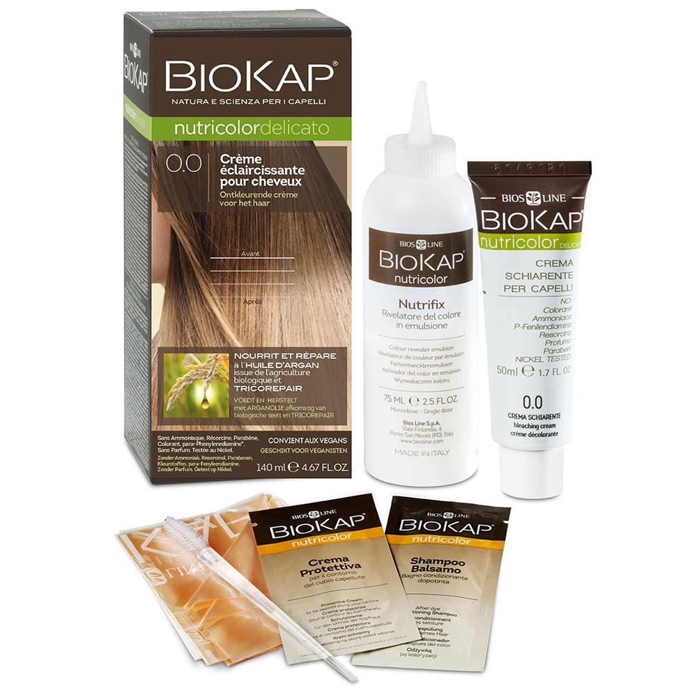 Biokap Nutricolor Crema schiarente per capelli Nutricolor Delicato 140 ml