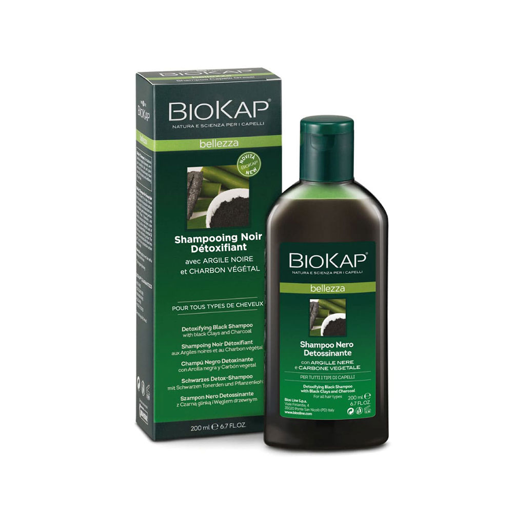 Biokap Belleza Shampoo nero detox 200 ml