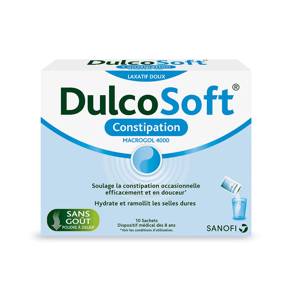 Dulcosoft Delicatezza della stitichezza con Macrogol 4000 10 bustine da 10 g