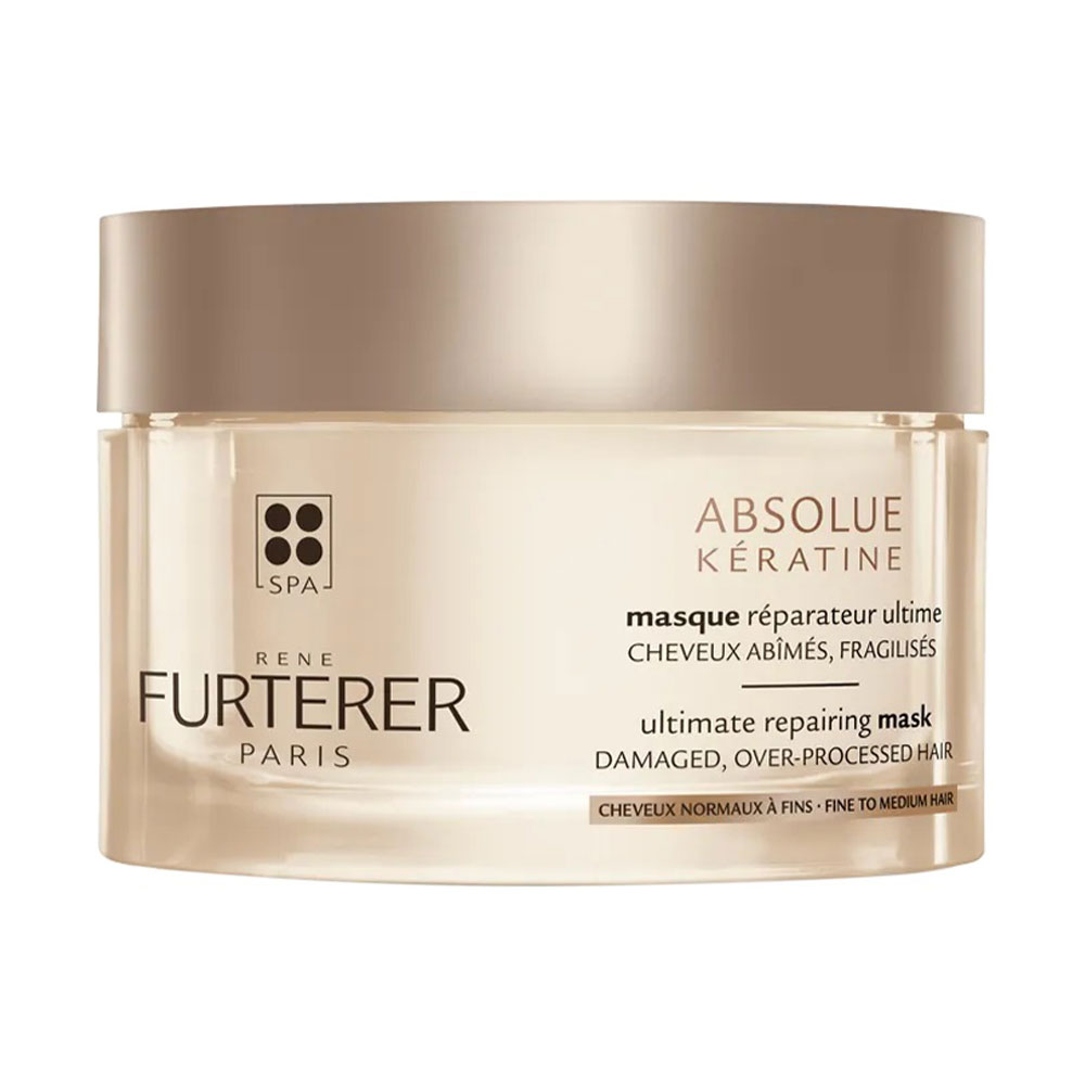 René Furterer Absolue Keratine Maschera Ristrutturante Estrema Capelli ultra-danneggiati Cheveux abimés, fragilisés, normaux à fins 200ml