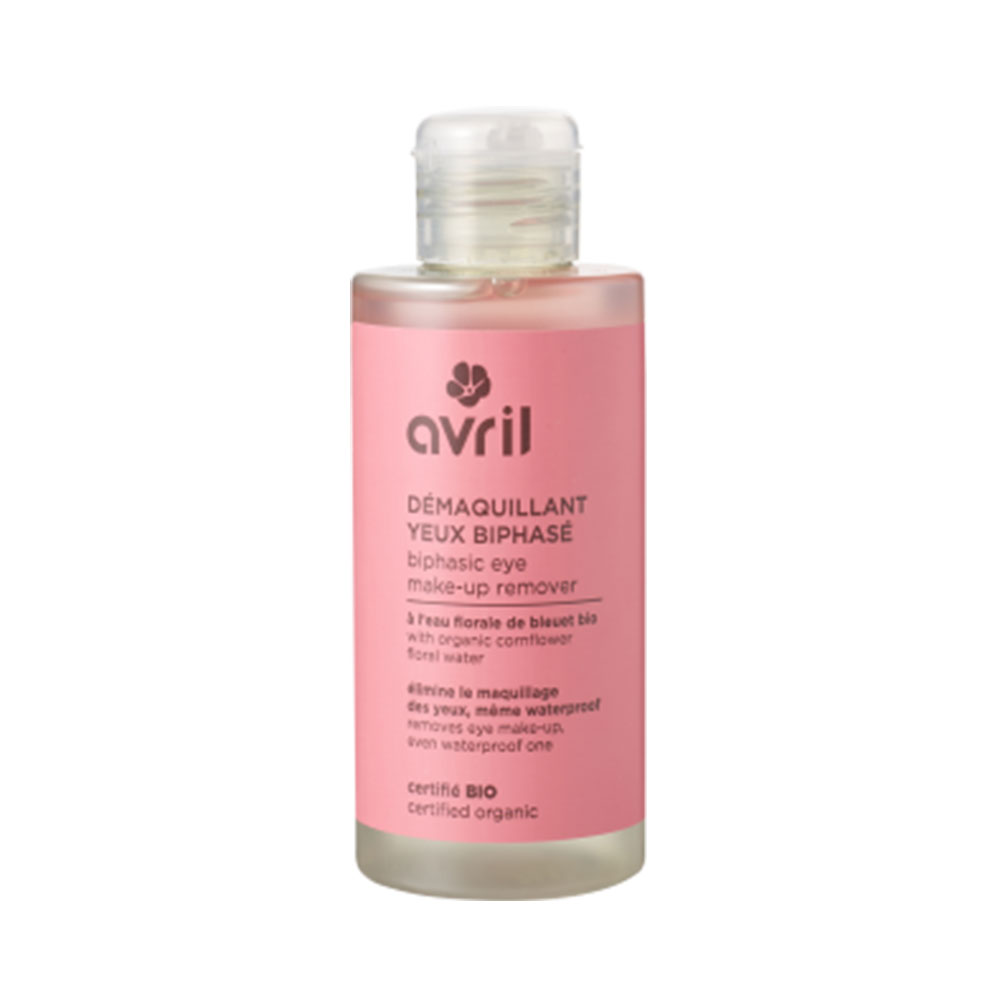 Avril Acqua floreale di Fiordaliso biologica Struccante bifasico per Occhi 150 ml