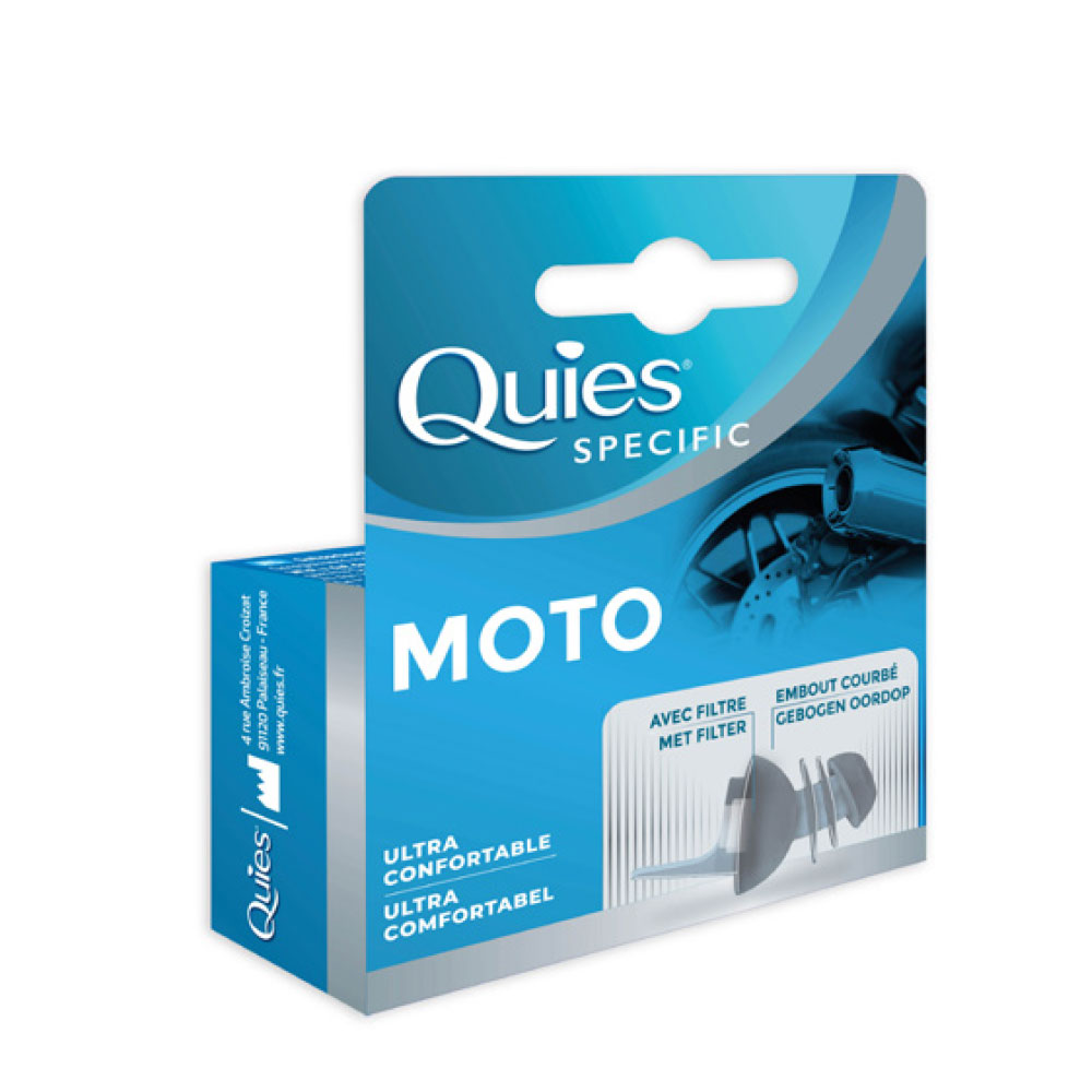 Quies Protezione dell'udito per moto 1 coppia