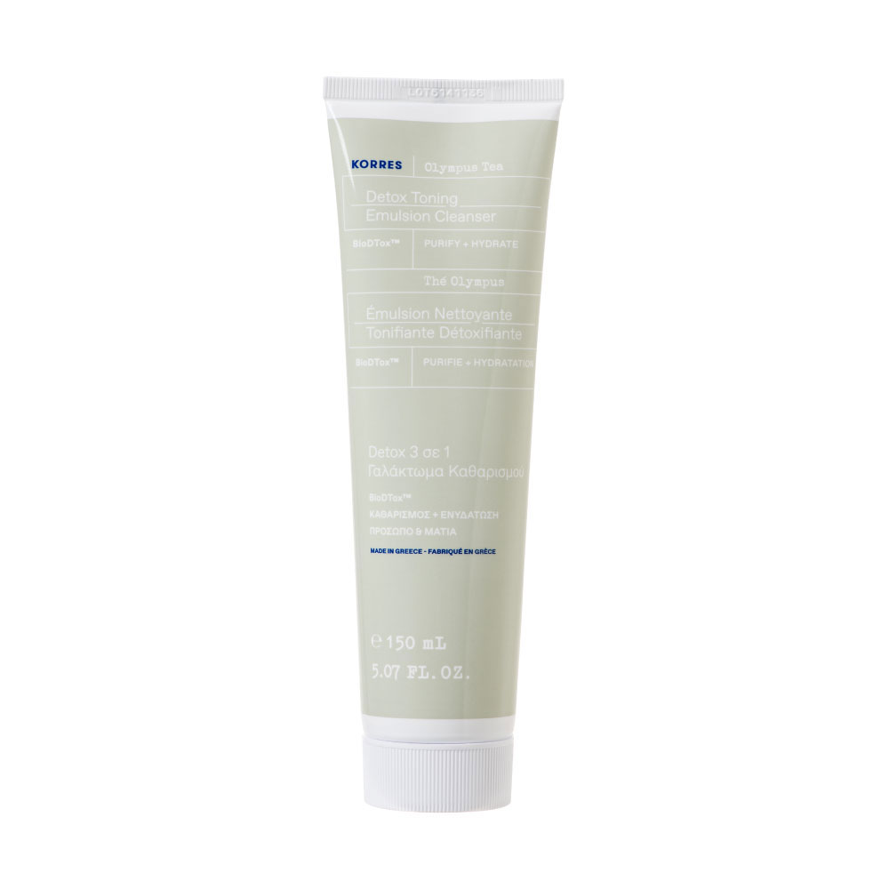 Korres Tè Olympus Emulsione detergente tonificante e detossinante 200ml