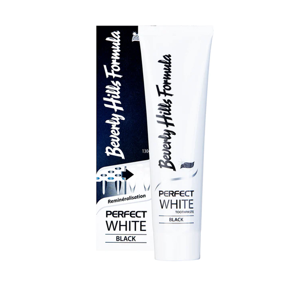 Beverly Hills Formula Perfect White Dentifricio nero 100ml