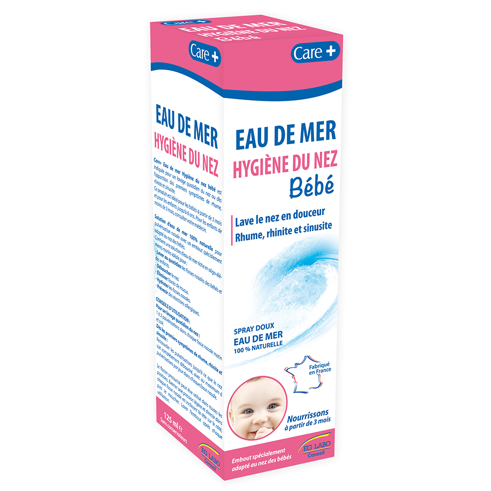 Care+ Acqua di mare per bambini 125 ml