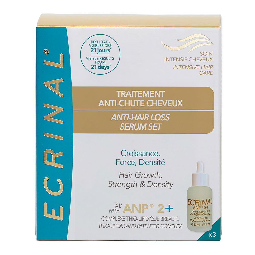 Ecrinal Set di 3 sieri concentrati anticaduta 3x50ml