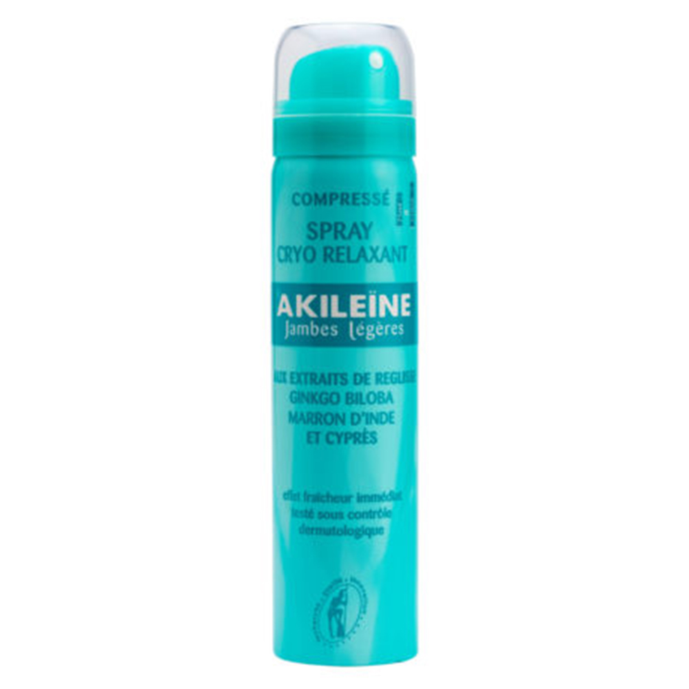 Asepta Akileine Cryo Spray rilassante per gambe leggere 75ml